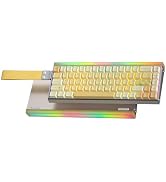 AULA Hero 68 HE Ultra - Wired Gaming Keyboard with Hall Effect Magnetic Switch, CNC Aluminum Fram...