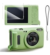 Tedubax Silicone Case for Canon PowerShot ELPH 360/IXY 650 with Screen Protector and Lanyard,Soft...