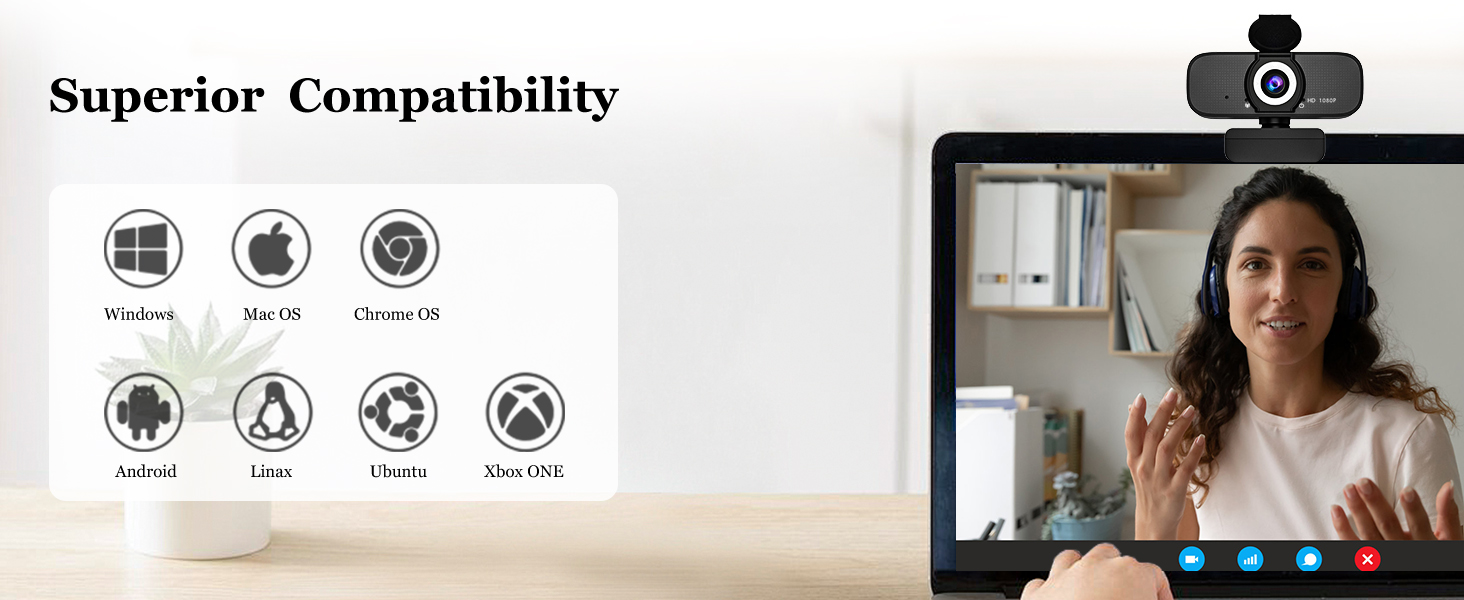 webcam with microphone