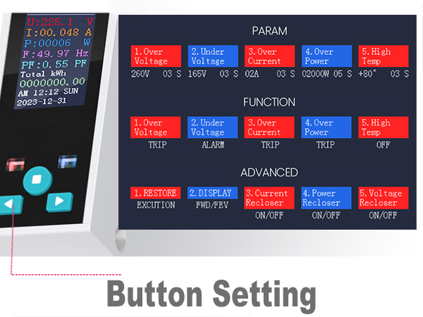 Button setting