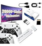 Wireless Retro Game Console Built-in 20000+ Classic Video Games, Retro Game Stick 4K HDMI Output ...