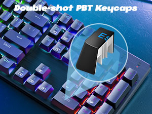 Double-shot PBT Keycaps