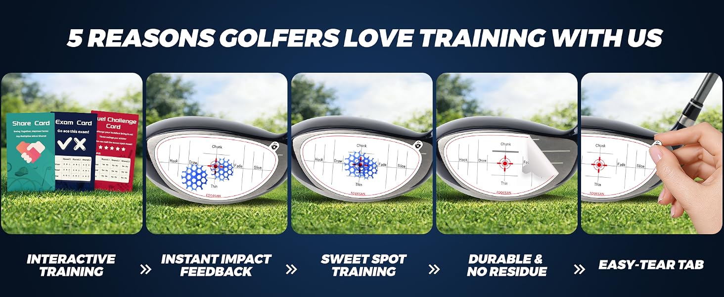 golf impact tape