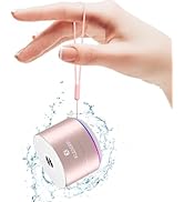 XLEADER A6 Mini Bluetooth Speaker, IPX7 Waterproof Shower Speaker with Lanyard, Small Speaker wit...