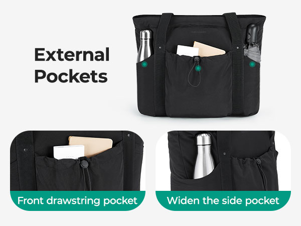 tote bag with pocket