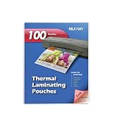 Nuova 100-Pack, 5 Mil Thermal Laminating Pouches 9 x 11.5 Inches, Letter Size, LP105H