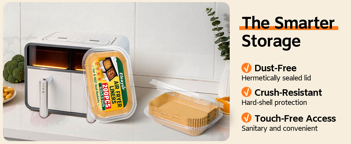 rectangle air fryer liners disposable