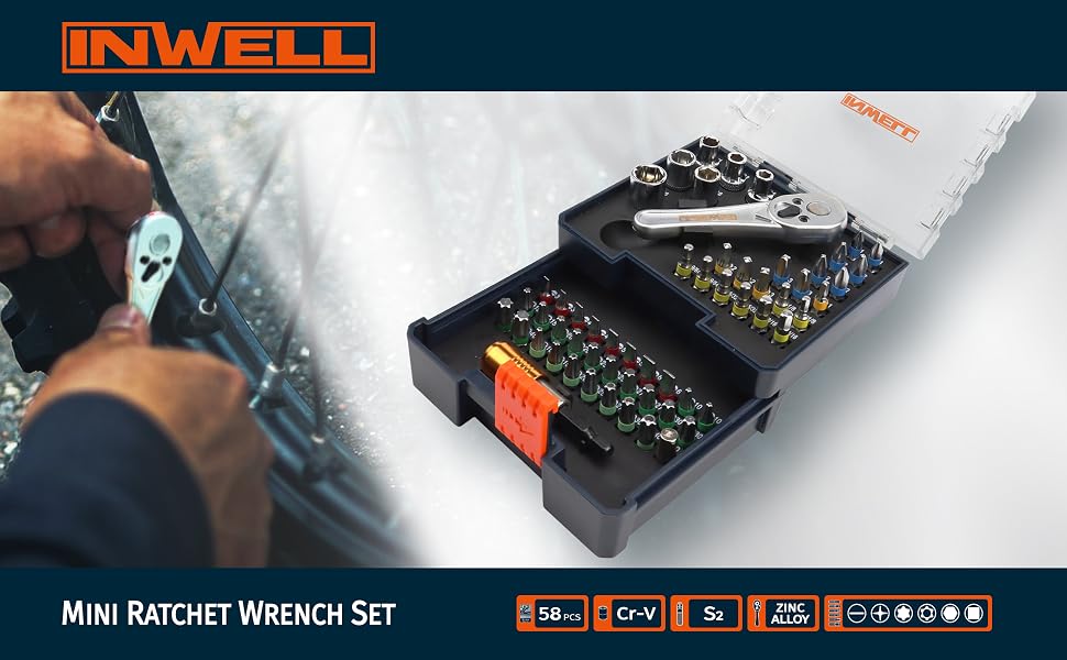41 pc Mini Ratchet Set