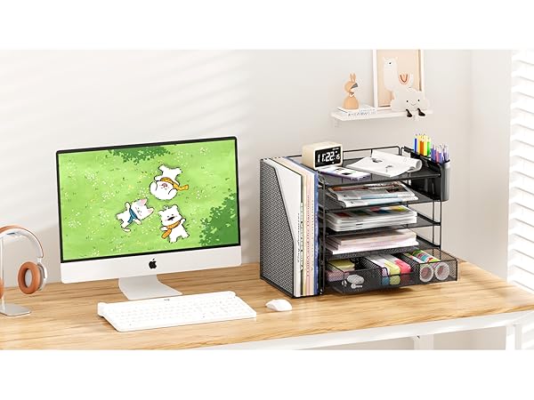 desk organizers and accessories office supplies desktop file paper organizer workspace organization