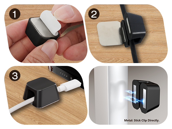 cord management clips