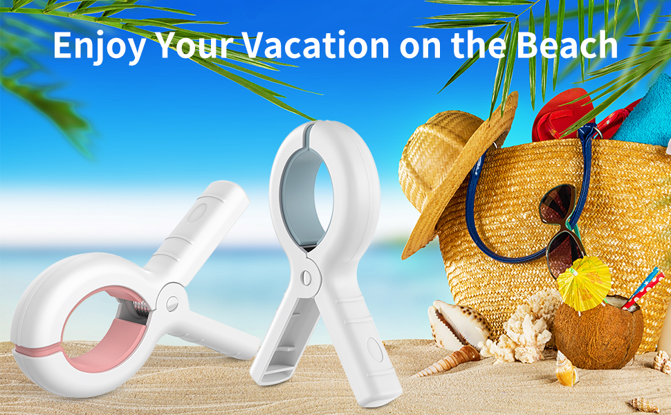 beach towel clip
