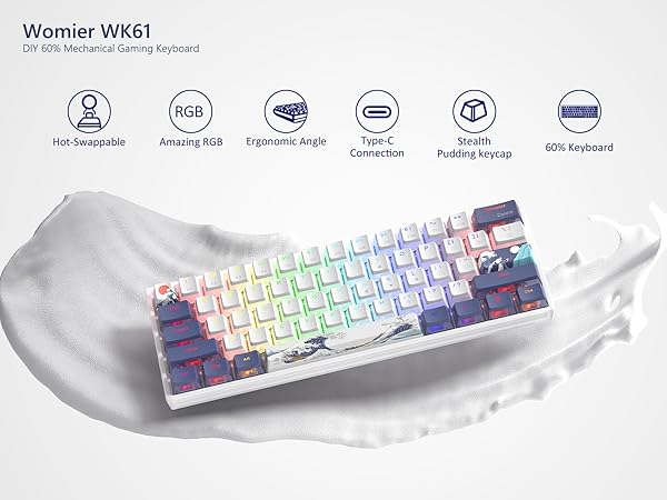 60% keyboard 75% keyboard gaming keyboard
