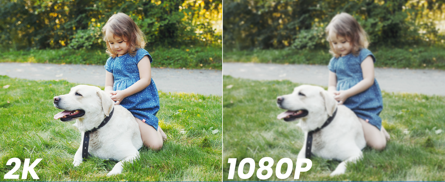 cameras for home security outside 2K camera clear 3MP