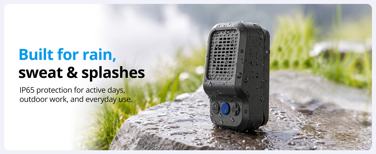 waterproof wearable speaker