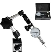 HDLNKAK Professional Dial Test Indicator with Magnetic Base Stand and Storage Case,0-0.03"x0.0005...