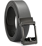 CHAOREN Ratchet Belts for Men - 1.5" Mens Belt Genuine Leather for Causual Jeans - Customizable S...