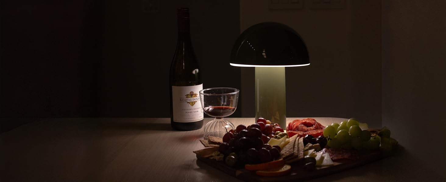 celia portable rechargeable lamp light durable cute mushroom plastic bright camping outdoor