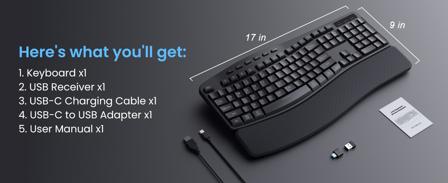 backlit wireless keyboard rechargeable keyboard
