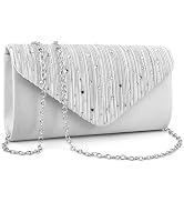 TINDTOP Evening Clutch Purses for Women Handbags for Formal Wedding Party Cocktail Prom Crossbody...