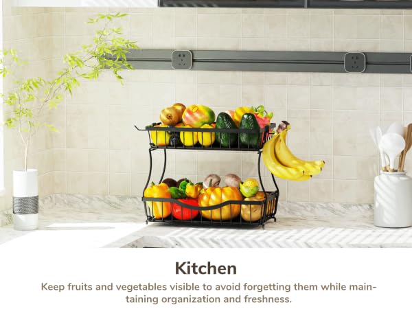 banana holder storage basket kitchen organization storage baskets