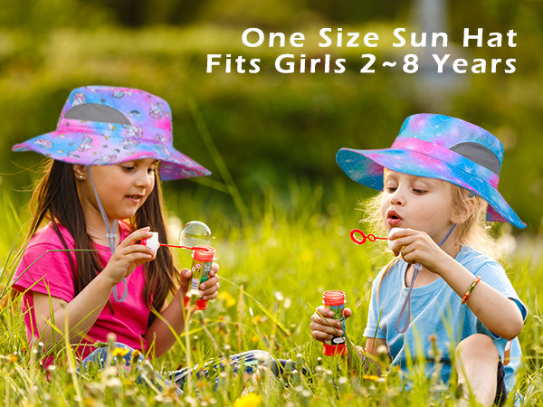 kids girls fishing hat
