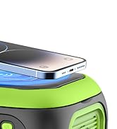 SinKeu 200W Portable Power Station, 155Wh Camping Solar Generator, 42000mAh Power Bank with AC Ou...