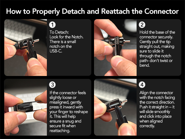 MFish 4-in-1 Universal USB Charging Cable with Carrying Case