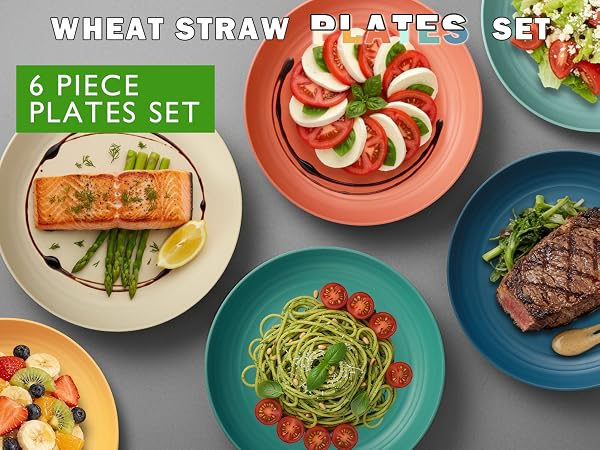 plastic plates reusable microwave safe plates camping plates kids plates non toxic kid plates