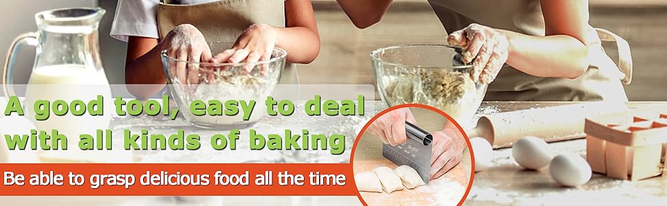 Pro Dough Pastry Scraper