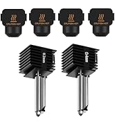 Sahvaim 2 Pcs A1/A1 Mini Hotend Kit with 0.2MM 0.4MM Hardened Steel Nozzle for Bambu Lab A1/A1 Mi...