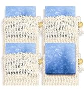 Age of Sage Natural Soap Bar w/Sisal Bag, Vegan Artisan Soap Bar Set for Men, Body Soap in Bar So...