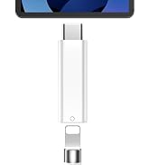 AHFYCIH USB C to Pencil 1st Adapter for iPad A16 11th,10th Generation,Type C Male to for Lightnin...