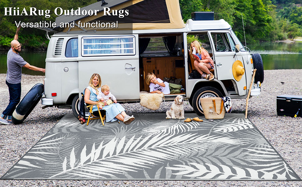 RV Outdoor Rugs Reversible Mats Plastic Straw Rug Area Rug Large Floor Mat and Rug for Outdoors