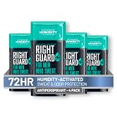 Right Guard Humidity Breaker Antiperspirant & Deodorant for Men, Cold Front Scent, 2.5oz (4 Pack)...