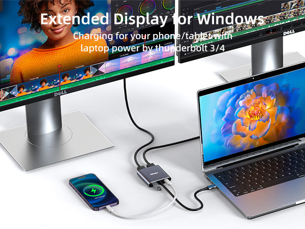 HDMI SPLITTER EXTENDED DISPLAY