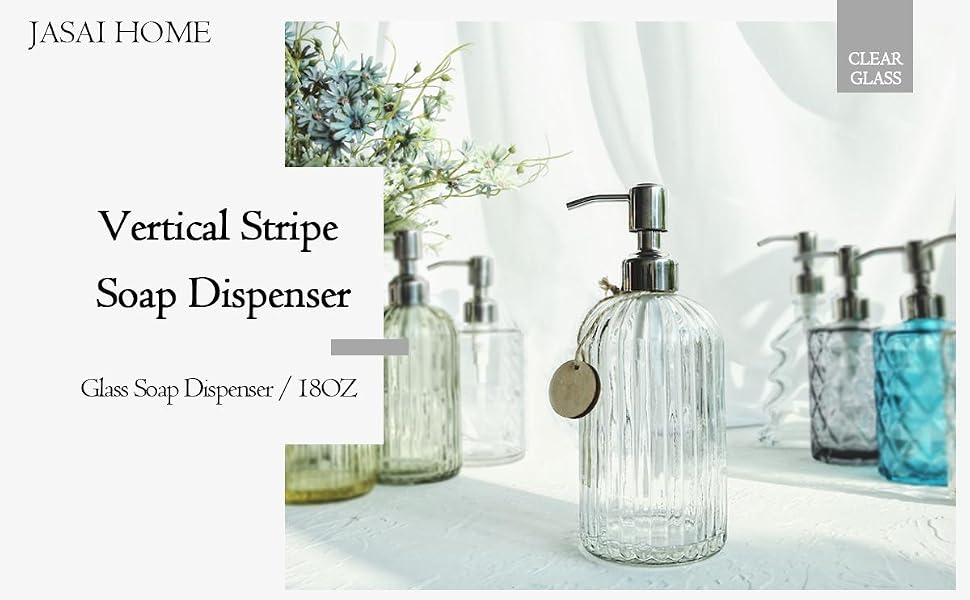 soap dispenser, soap dispenser bathroom, kitchen soap dispenser, hand soap dispenser, glass soap