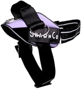 ShawnCo Essential Pro Dog Harness, No-Pull Pet Vest with 3 Leash Clips and Removable, Reflective ...