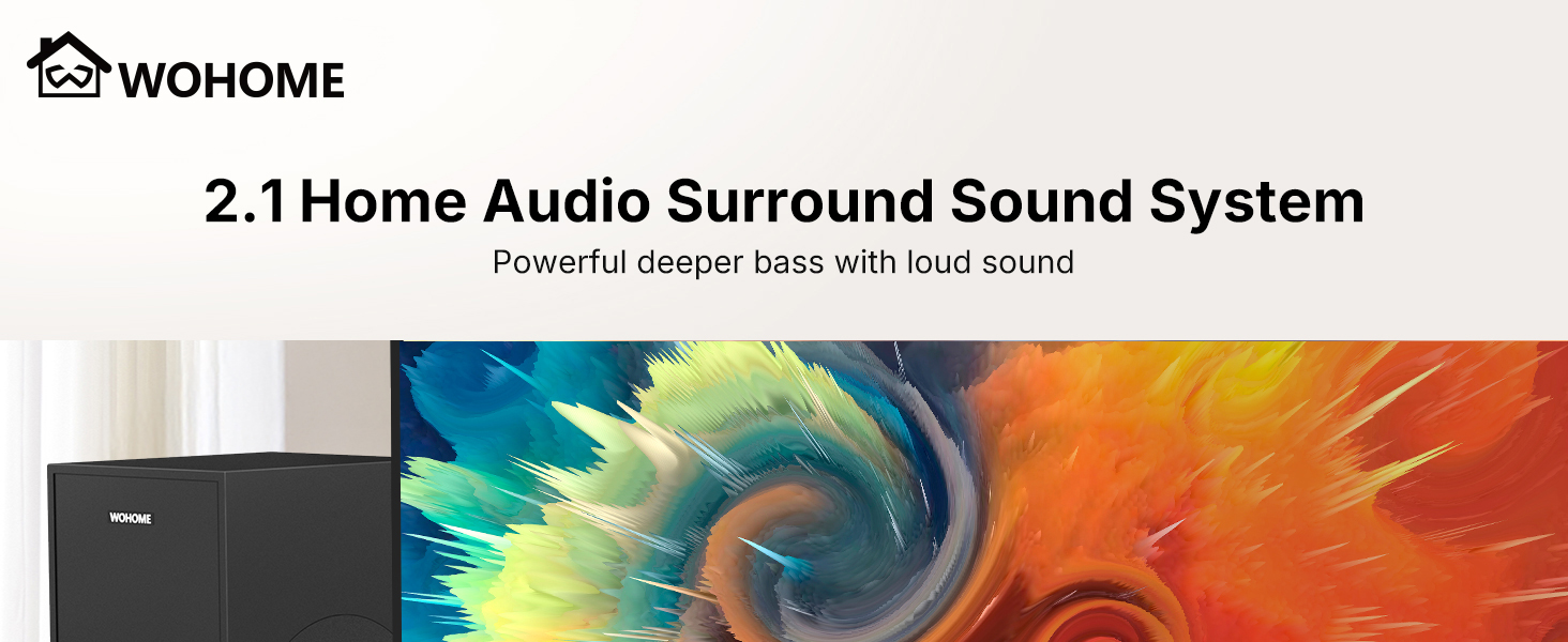 2.1 CH Home Audio Surround Sound System