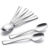 AYFDISHS 6-Piece Demitasse Espresso Spoons,5.1-Inch Mini Coffee Spoons Stainless Steel Small Spoo...