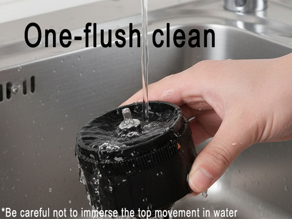 One-flush clean