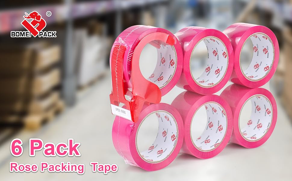 pink packing tape