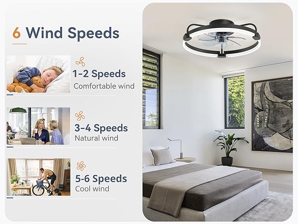 small ceiling fan with light