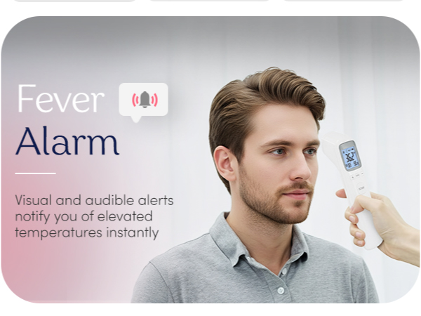 Forehead Infrared Thermometer Fever Alarm Thermometer infrared sensor