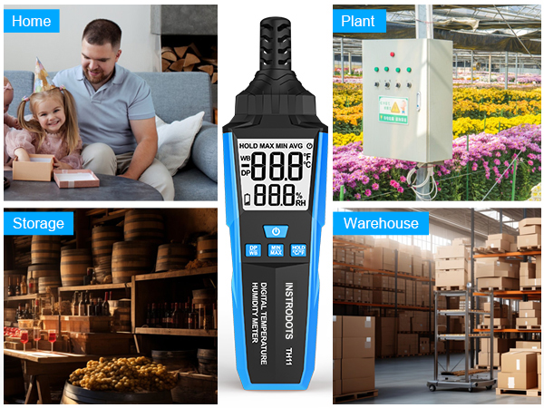 humidity meter digital thermometer hygrometer humidity sensor temperature humidity monitor gauge