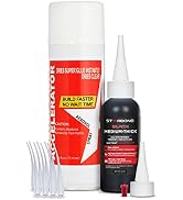 Starbond 2 oz. Black Medium Thick Premium CA Glue, 6 oz. Aerosol Accelerator Bundle, Cyanoacrylat...