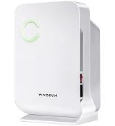 VIVOSUN Small Space Mini Dehumidifier, Ultra-Quiet Auto Shut-off Dehumidifier for Grow Tent, Bedr...