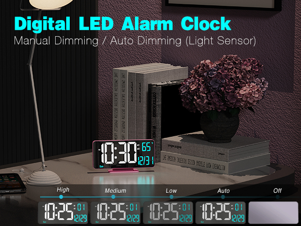 led clock
