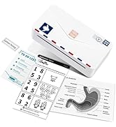 Phomemo Portable Thermal Printer M04AS 4 Inch Mini Sticker Printer, Support 15/53/80/110mm Printi...