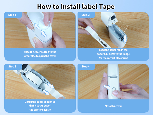 Label Tape Installation