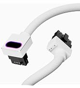AIJS 12+4Pin(16-pin) 12VHPWR GPU Modular Cable–Direct Connection Cable for NVIDIA GeForce RTX 40/...